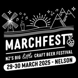Marchfest Logo - Classic - White - AS Colour Women's Relax Crew Design